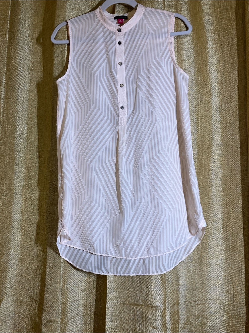 Vince Camuto Sleeveless Tunic in Light Blush